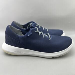 Kizik Madrid Hands Free Shoes Men Size 13 Wide Blue Walking Comfort Low Sneakers